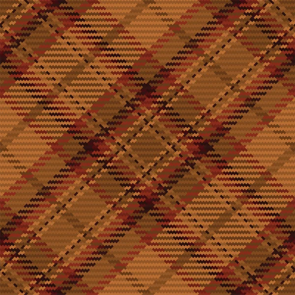 Padrão Sem Costura Xadrez Tartan Escocês Fundo Repetível Com Textura — Vetor de Stock