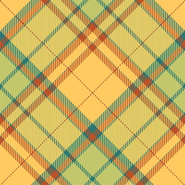 Tartan İskoçya kusursuz ekose desenli taşıyıcı. Retro arkaplan kumaşı. Tekstil baskısı, ambalaj kağıdı, hediye kartı, duvar kağıdı düz tasarım için klasik denetim renk kare geometrik dokusu.