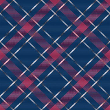 İskoç ekosesinin kusursuz deseni. Kumaş dokusunu kontrol ederek tekrarlanabilir arkaplan. Çizgili tekstil izinin düz vektör arkaplanı.