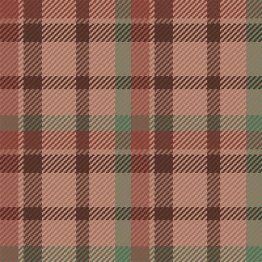 İskoç ekosesinin kusursuz deseni. Kumaş dokusunu kontrol ederek tekrarlanabilir arkaplan. Çizgili tekstil izinin düz vektör arkaplanı.