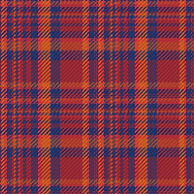 İskoç ekosesinin kusursuz deseni. Kumaş dokusunu kontrol ederek tekrarlanabilir arkaplan. Çizgili tekstil izinin düz vektör arkaplanı.