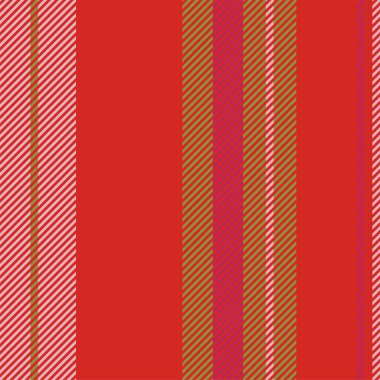 Dikey çizgiler kusursuz desen. Çizgiler vektör soyut tasarımı. Moda tekstili için uygun şerit dokusu.