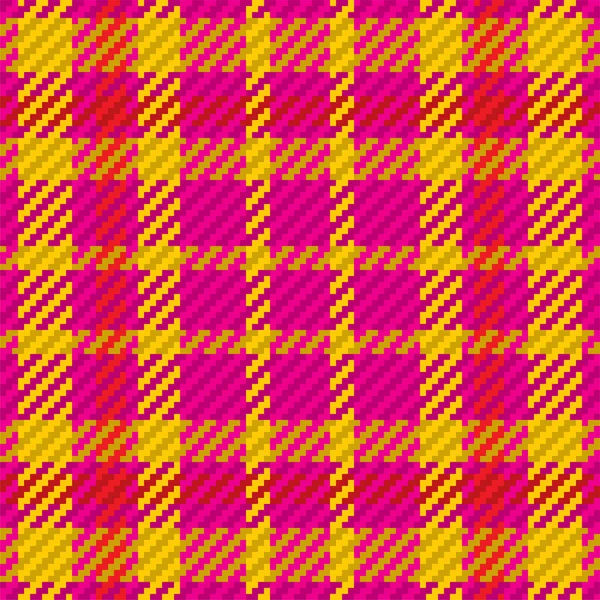 Modèle Sans Couture Tartan Écossais Carreaux Fond Répétable Avec Texture — Image vectorielle