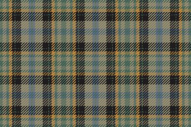 Klasik kareli tartan deseni. Kusursuz soyut doku. Geometrik renkli duvar kağıdı. Vektör kumaş tasarımı.