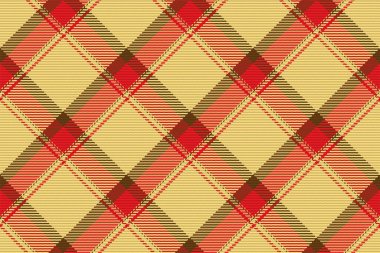İskoç ekosesinin kusursuz deseni. Kumaş dokusunu kontrol ederek tekrarlanabilir arkaplan. Çizgili tekstil izinin düz vektör arkaplanı.