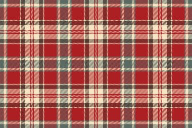 Ekose desenli. Kumaş dokusunu kontrol et. Çizgili kare arka plan. Vektör tekstil tasarımı. Tartan arkaplanı.