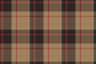 Tartan desenli, kusursuz vektör arkaplanı. Flanel gömlek, battaniye, fırlatma ya da diğer modern tekstil tasarımlarını kontrol et.. 