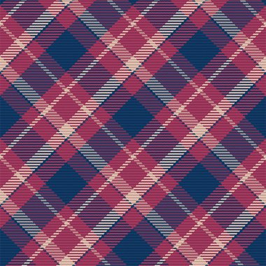 İskoç ekosesinin kusursuz deseni. Kumaş dokusunu kontrol ederek tekrarlanabilir arkaplan. Çizgili tekstil izinin düz vektör arkaplanı.