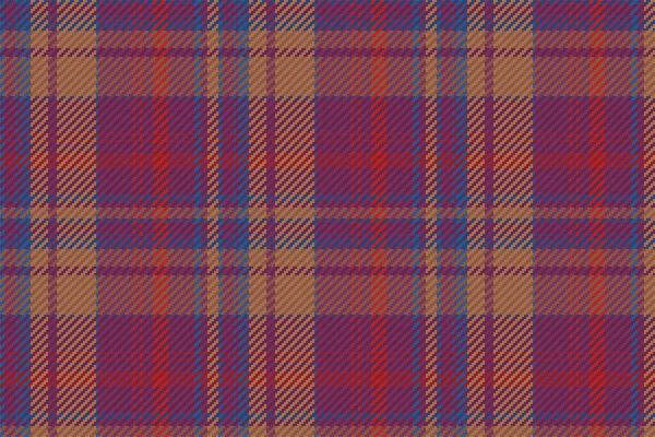 Seamless Pattern Scottish Tartan Plaid Repeatable Background Check Fabric Texture — Stock Vector