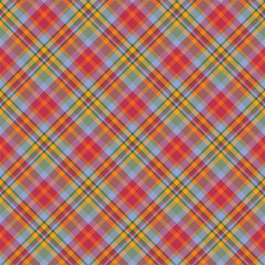 Ekose desenleri kontrol et. Tekstil süslemesinin vektör arkaplanı. Düz kumaş tasarımı. Tartan.