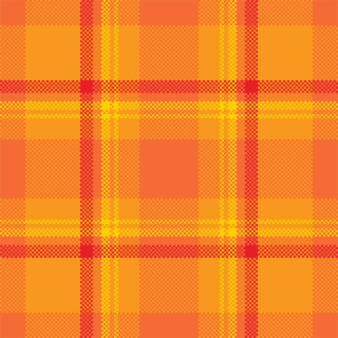 Piksel arkaplan vektör tasarımı. Modern, pürüzsüz desenli ekose. Kare kumaş. Tartan İskoç tekstili. Güzellik rengi süsleri..