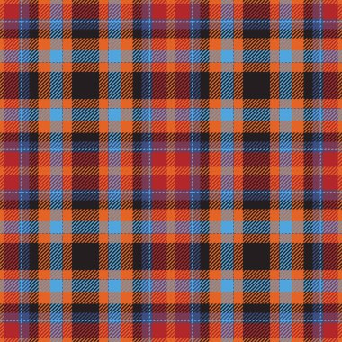 Tartan İskoçya kusursuz ekose desenli taşıyıcı. Retro arkaplan kumaşı. Tekstil baskısı, ambalaj kağıdı, hediye kartı, duvar kağıdı düz tasarım için klasik denetim renk kare geometrik dokusu.
