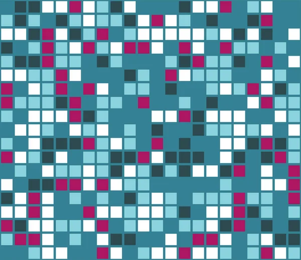 Mosaico Color Fondo Colorido Patrón Sin Costura Abstracto Ilustración Vectorial — Vector de stock