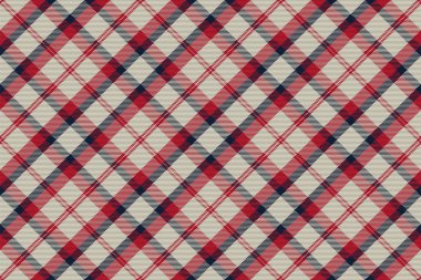 Ekose desenli. Kumaş dokusunu kontrol et. Çizgili kare arka plan. Vektör tekstil tasarımı tartan.