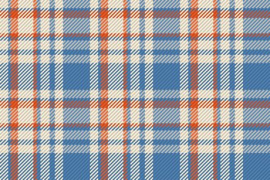 İskoç ekosesinin kusursuz deseni. Kumaş dokusunu kontrol ederek tekrarlanabilir arkaplan. Çizgili tekstil izinin düz vektör arkaplanı.