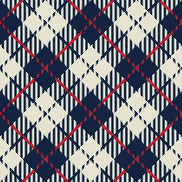 Tejido azul y beige textura diagonal pequeño patrón sin costuras — Archivo Imágenes Vectoriales