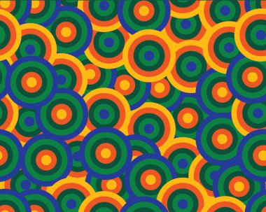 Renk mermi seamless modeli