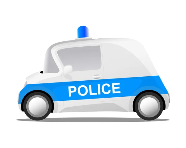 Cartoon voiture de police — Image vectorielle