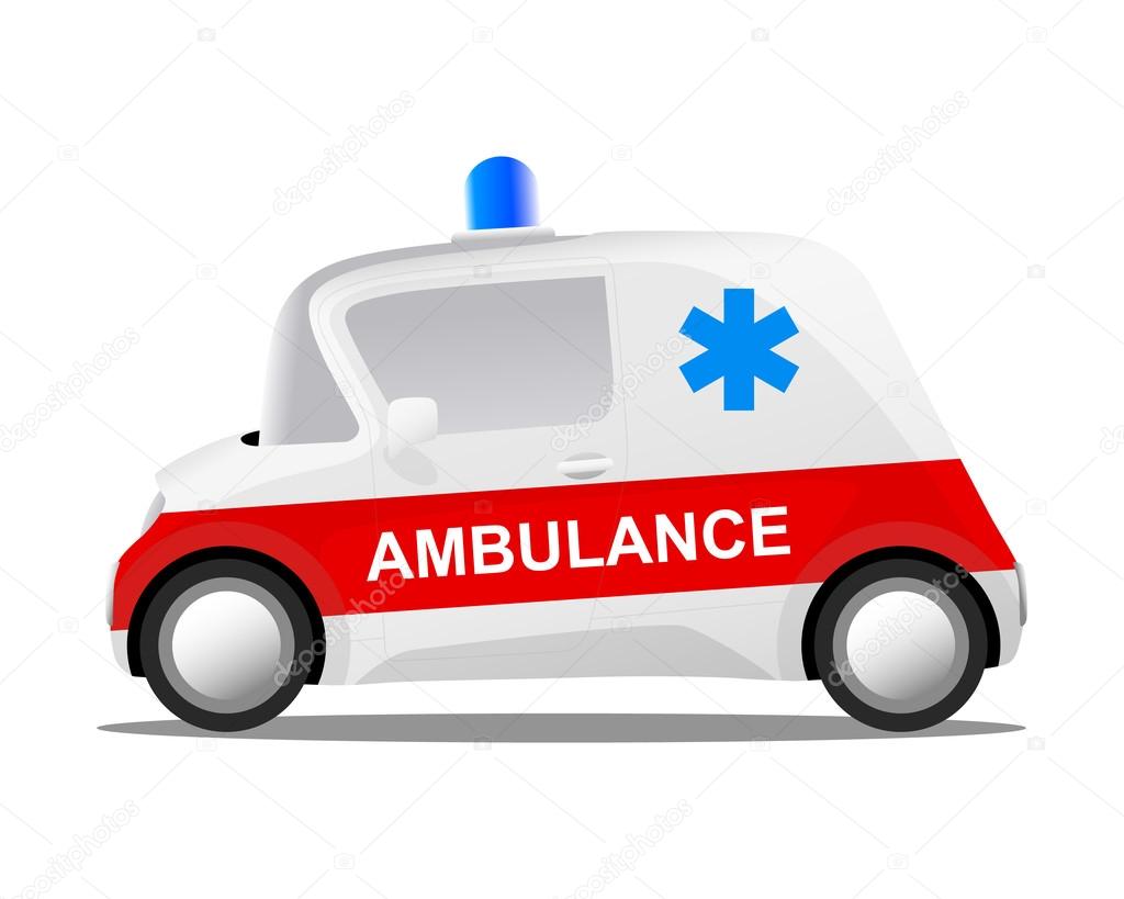 Mini car cartoon ambulance Stock Vector Image by ©ankmsn #71317659