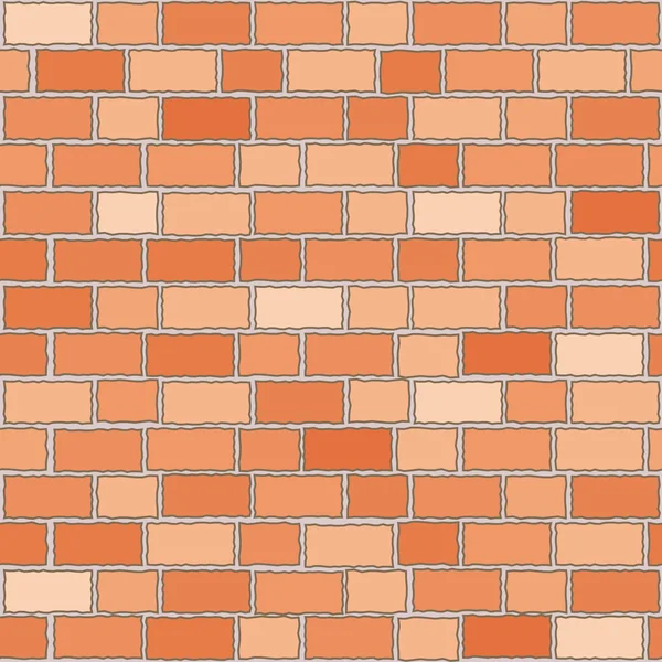 Seamless bricks wall — Stock Vector