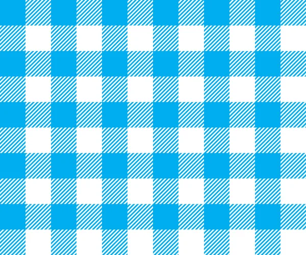 蓝色的桌布背景无缝图案 — 图库矢量图片