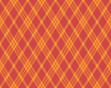 Vibrant diagonal plaid pattern in warm autumnal hues.  Perfect for fallthemed designs, textile prints, or website backgrounds. This geometric texture offers a sense of warmth and energy.