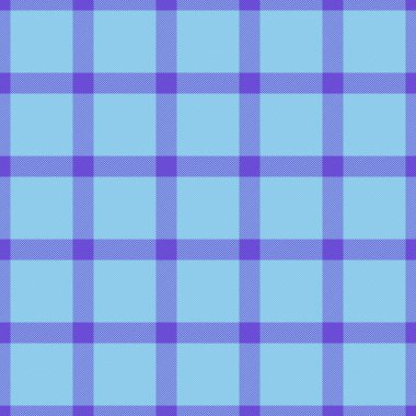 Trendy pastel plaid pattern in shades of blue  purple. Seamless design suitable for backgrounds, apparel, crafts, textiles, or digital design projects.