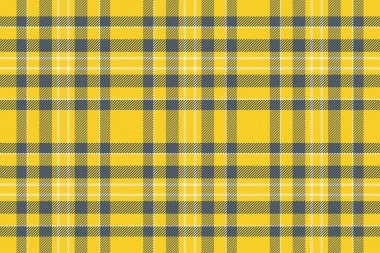 Classic tartan plaid pattern in yellow and gray. Versatile backdrop for graphic design, fashion, or textile projects. Represents heritage, tradition, warmth, and comfort.