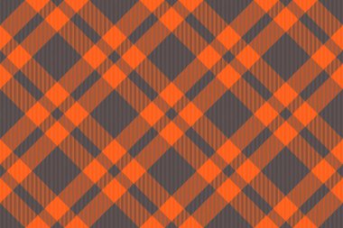 Fibre fabric texture seamless, overlayed vector pattern check. Intense tartan background plaid textile in pastel and dark colors palette.