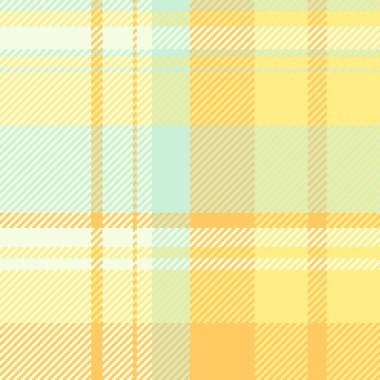 Pastel ekose desenli yumuşak sarı, turuncu ve nane. Moda, tasarım ya da tekstil projeleri için çok yönlü bir arka plan. Konfor, tarz ve geleneği temsil eder..