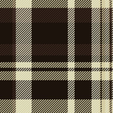 Kahverengi ve bej tonlarında zarif bir tartan deseni. Klasik ekose tasarım, arka plan, giyim, tekstil ya da geleneksel tarz için idealdir..