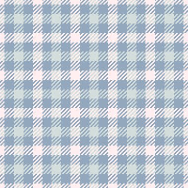 Pastel mavisi ve pembeyle kusursuz ekose desenli. Klasik bir tartan tasarımı tekstil geçmişi, kumaş tasarımı ve dijital kağıt projeleri için idealdir. Sakinleştirici ve çok yönlü.