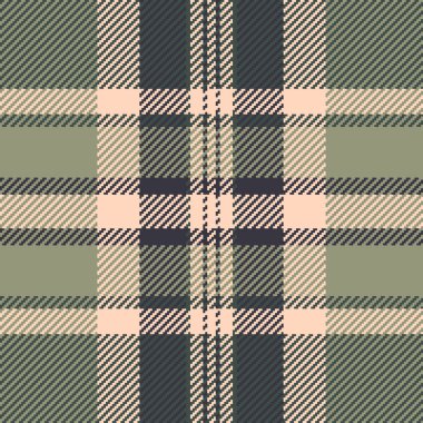 Klasik ekose desenli, sessiz yeşiller, griler ve kremler. Moda, arka planlar için ideal zamansız bir tekstil tasarımı ya da samimi, geleneksel bir his yaratmak.