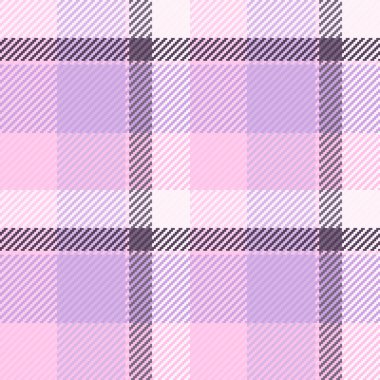 Hassas pastel ekose desenli. Yumuşak pembeler ve morlar sakinleştirici, tekstil tasarımı yaratır. Arkaplanda, el sanatlarında ya da rahat, kadınsı bir dokunuşta kullanılabilir. Çok yönlü doku.