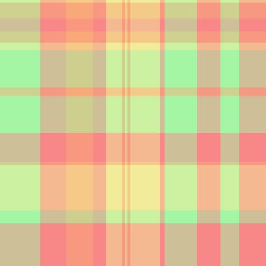 Soft pastel plaid pattern. A warm, inviting design for backgrounds, textiles, or creative projects needing a comforting, retro, and vibrant feel.