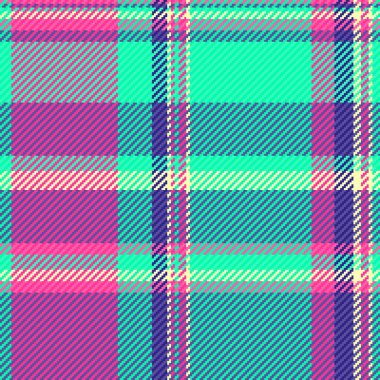Colorful plaid pattern, a modern take on classic fabric design. Evokes warmth and comfort. Great for textiles, backgrounds, crafts, and apparel designs.
