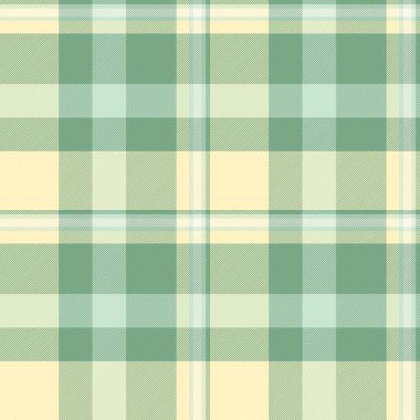 Yumuşak yeşil ve bej tonlu ekose desenli, arka plan, tekstil için mükemmel ve sakin, klasik bir dokunuşa ihtiyaç duyan tasarımlar..