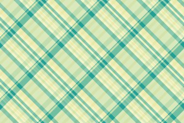 Fabrika kumaş arka planı, sevgililer günü kumaşı. Site vektörü ekose desenini ışık ve nane rengi paletinde kontrol et.