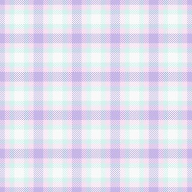 İskoçya kusursuz vektör kontrolü, tartan desenli ekose. Açık ve beyaz renk paletinde büyük kumaş arkaplan dokusu.