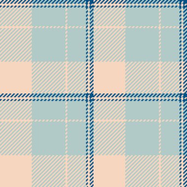 Mobilya tartan desenli, dergi arka plan kumaş vektörü. Pastel ve açık renk paletinde lüks dokuma tekstil dikişsiz kontrol.