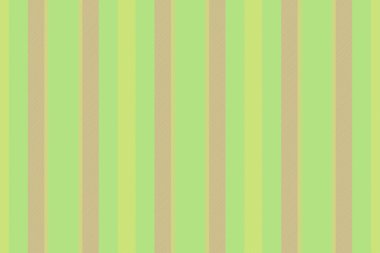 Dikensiz kumaş, oda arkaplanı çizgili vektör. Yeşil ve kırmızı renk paletinde Ccreen çizgileri dokusu dikey desen.