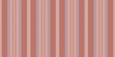Flastik desenli, pürüzsüz desen, sadelik kumaş şeritli arka plan. Kırmızı ve açık renk paletinde dikey tekstil çizgileri vektörünü göster.