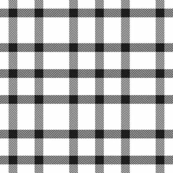 Herringbone dokusuyla klasik siyah-beyaz ekose desenli. Tasarım, moda ya da tekstil projeleri için çok yönlü bir arka plan. Zamansız ve sofistike stil.