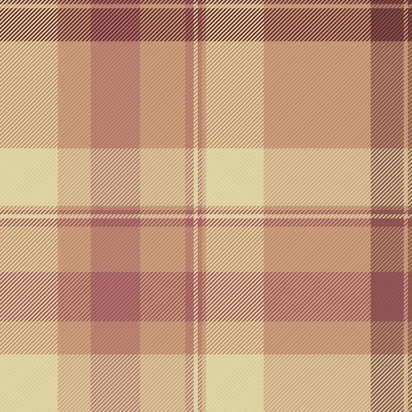 Tarz kontrolü, tartan kumaş, yaş tekstil dokusu. Kadınlık turuncu ve kırmızı renk paletinde kusursuz vektör deseni.