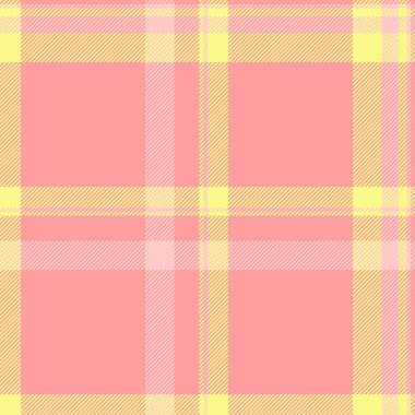 Yumuşak, pastel ekose desenli pembe ve sarı tonlarda. Klasik tasarım, arka plan, tekstil ya da yaratıcı projeler için mükemmel..