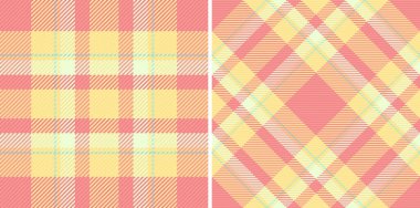 Tartansız desenli kumaş vektörü ve ekose desenli özgeçmiş kontrolü. Gökkuşağı renginde. Çizgili gömlek giyme fikri.