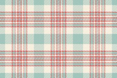 Gingham tekstil ekose kumaş, kulüp kusursuz çek geçmişi. Pastel ve keten renkleri paletinde hobi desenli tartan kumaş vektörü.