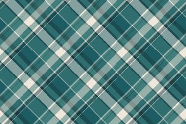 Zarif ekose desenli. Teal, gri ve bej kesişen çizgiler görsel olarak çekici, klasik bir tekstil tasarımı yaratır. Arkaplan, kumaş ve dijital sanat için ideal..