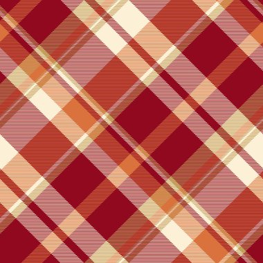 Sıcak sonbahar tonlarında zarif ekose desenli. Kusursuz kumaş dokusu, arka plan, tekstil ya da ambalaj kağıdı tasarımları için mükemmel. Çok yönlü, klasik tarz.