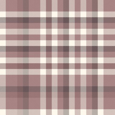 Genç tartan dokusu pürüzsüz, süs desenli ekoseli. Pastel ve deniz kabuğu renk paletinde arka plan kumaş vektörü paleti.